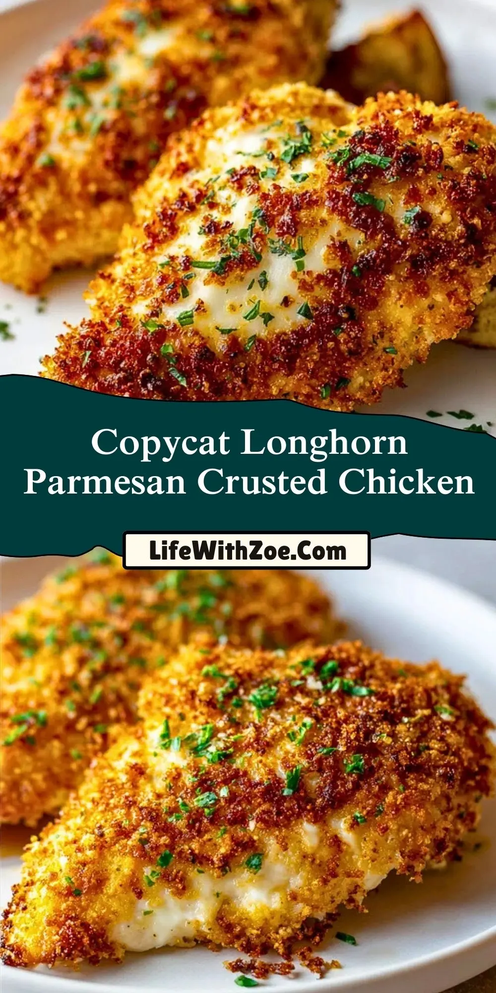 Copycat Longhorn Parmesan Crusted Chicken (2)
