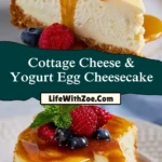 Cottage Cheese & Yogurt Egg Cheesecake (2)