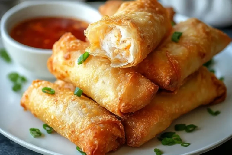 Crab Rangoon Egg Rolls