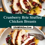 Cranberry Brie Stuffed Chicken Breasts (2)