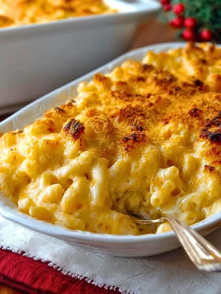 Creamy Baked Macaroni and Cheese (1)