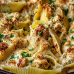 Creamy Cajun Chicken Stuffed Shells