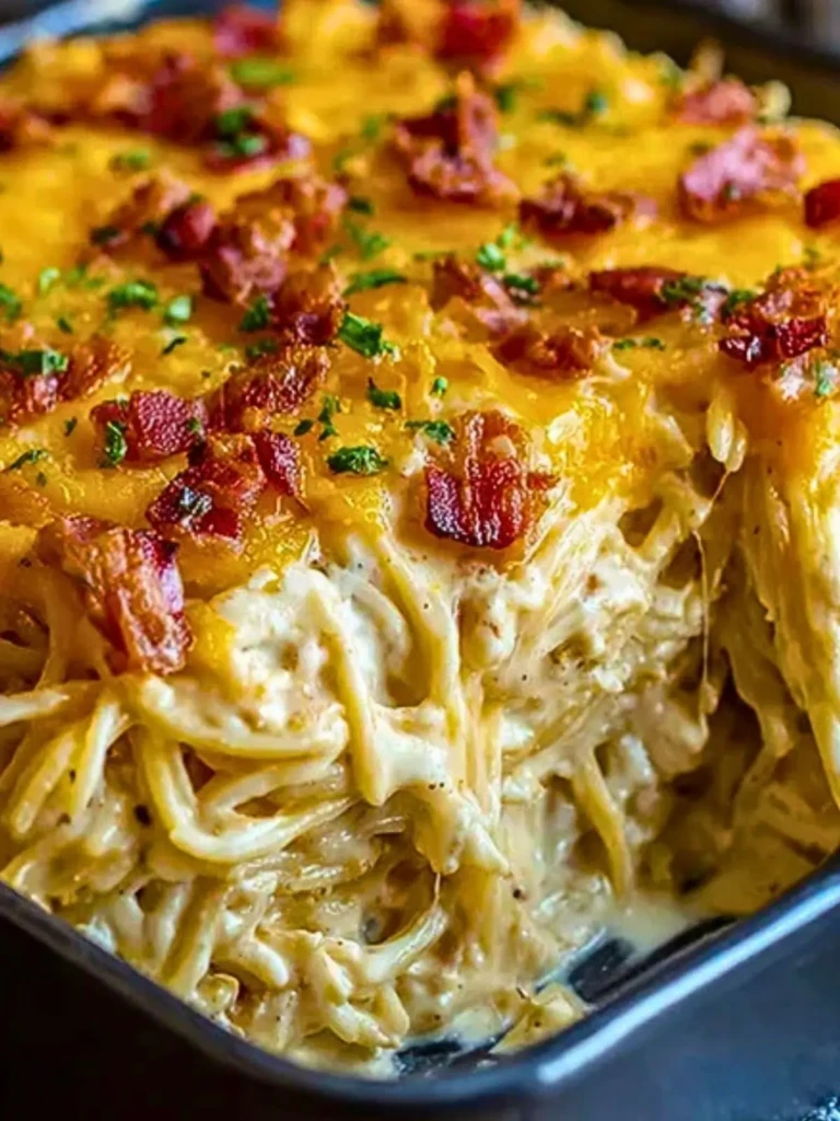 Creamy Southern Spaghetti Bake (1)