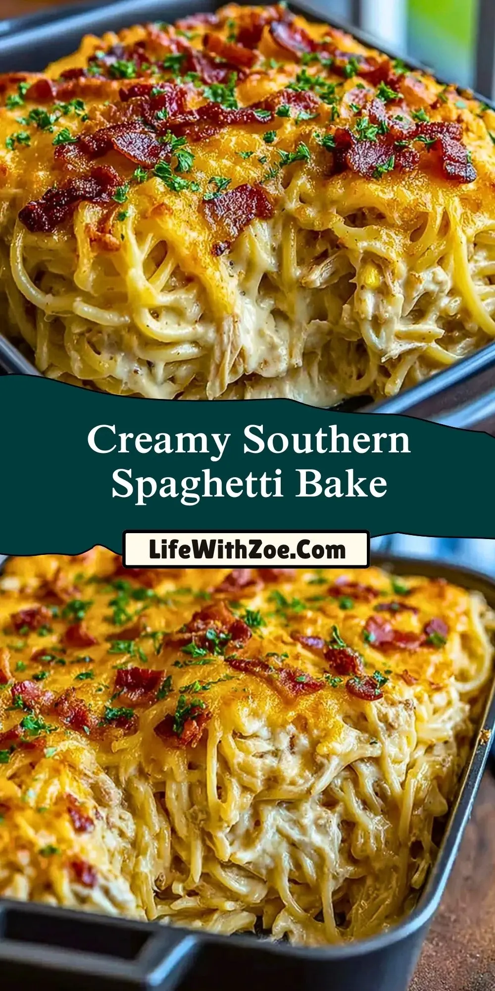 Creamy Southern Spaghetti Bake (2)
