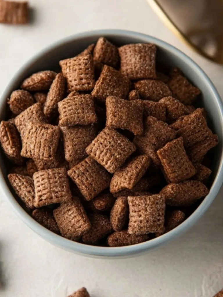 Double Chocolate Brownie Puppy Chow Snack Mix (1)