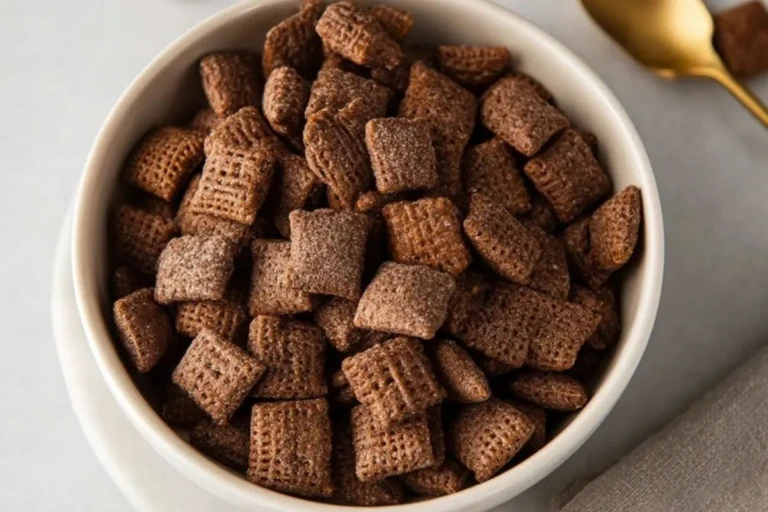 Double Chocolate Brownie Puppy Chow Snack Mix