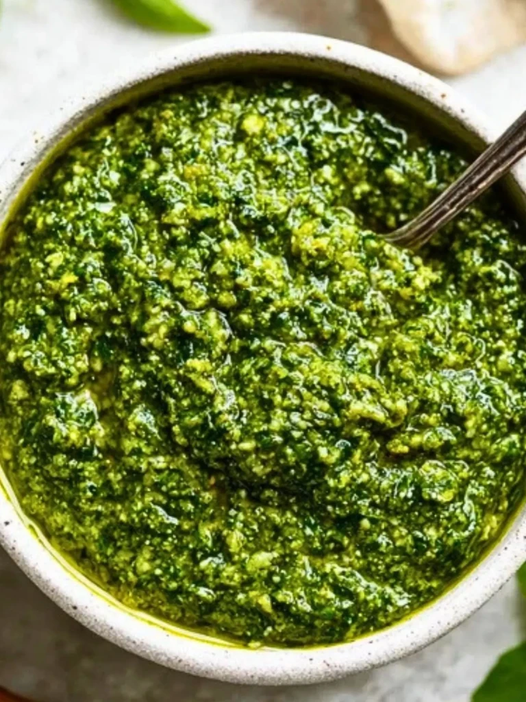 Easiest Basil Pesto Sauce (1)