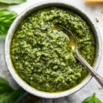 Easiest Basil Pesto Sauce