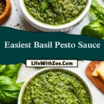 Easiest Basil Pesto Sauce (2)