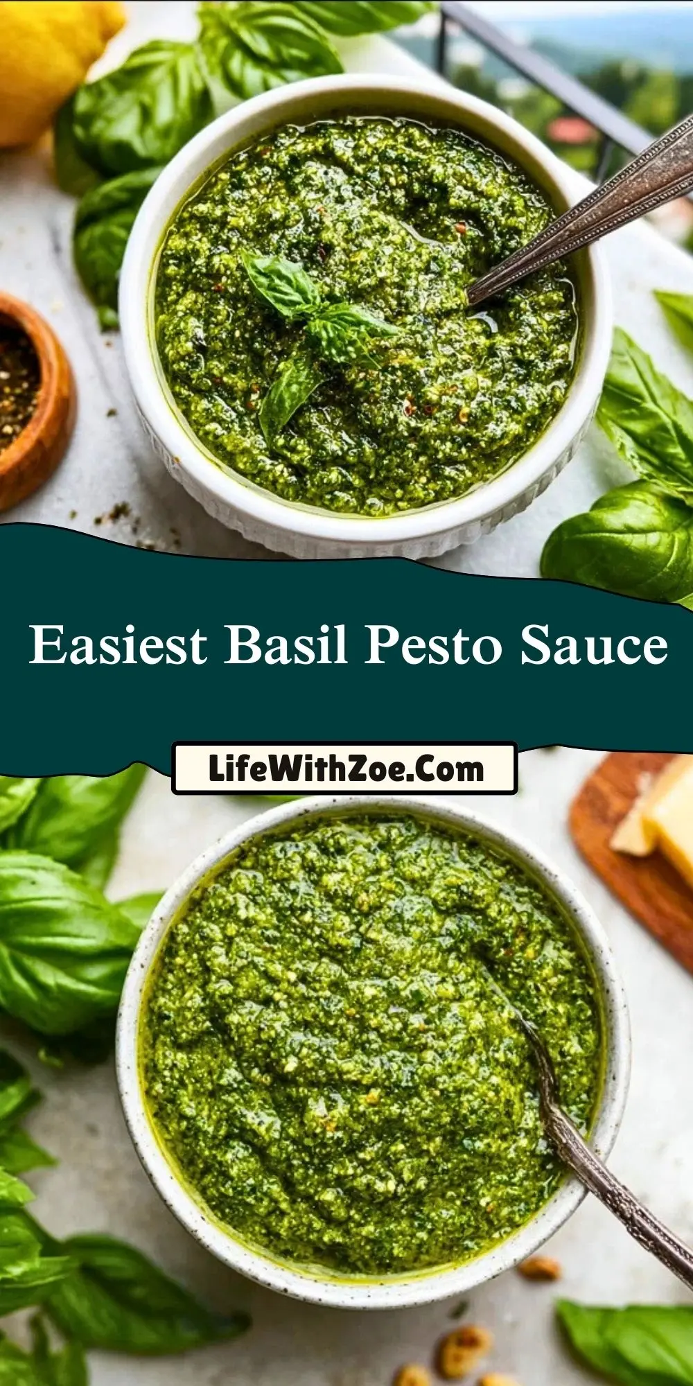 Easiest Basil Pesto Sauce (2)