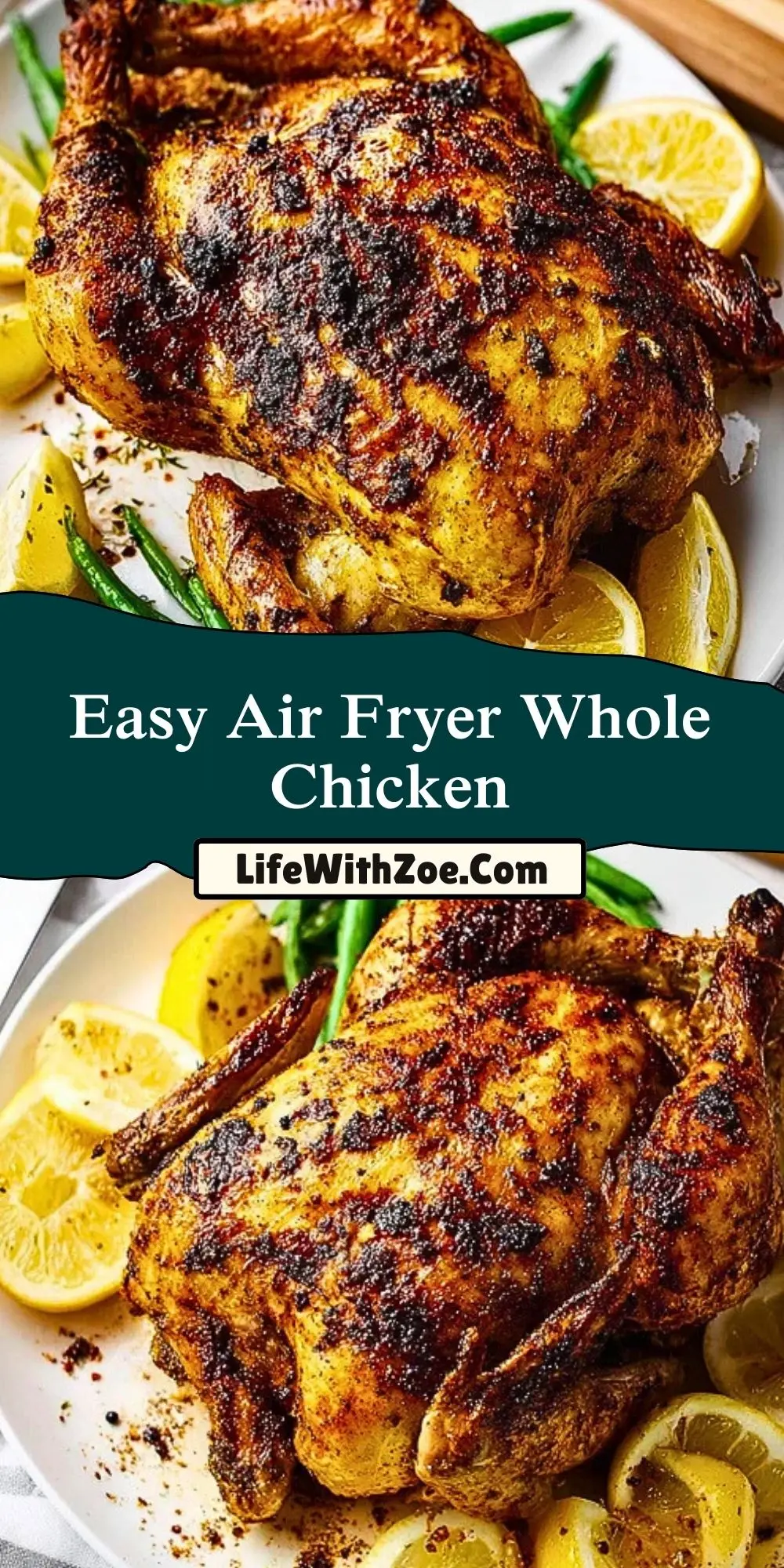 Easy Air Fryer Whole Chicken (2)
