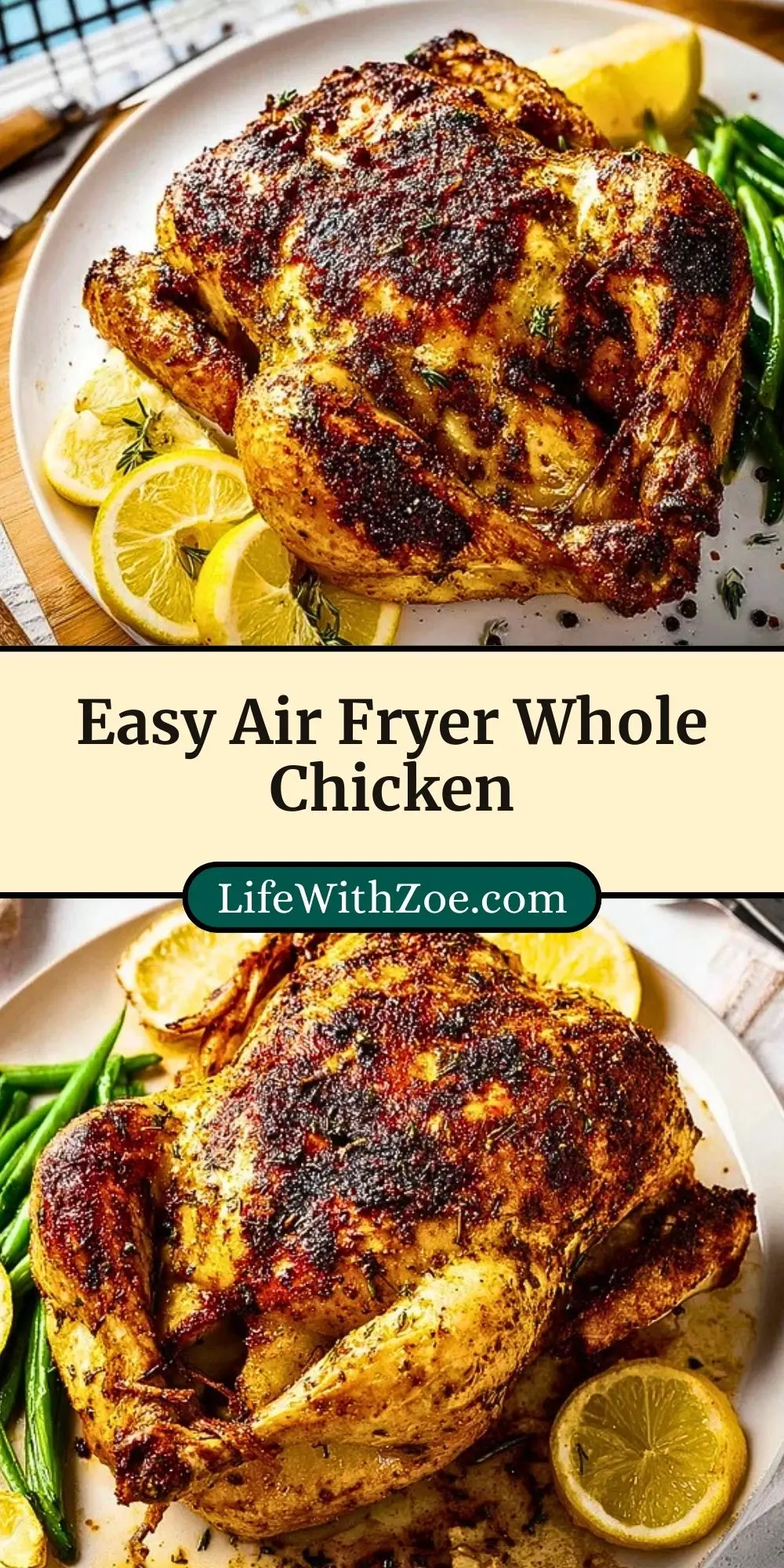 Easy Air Fryer Whole Chicken (3)