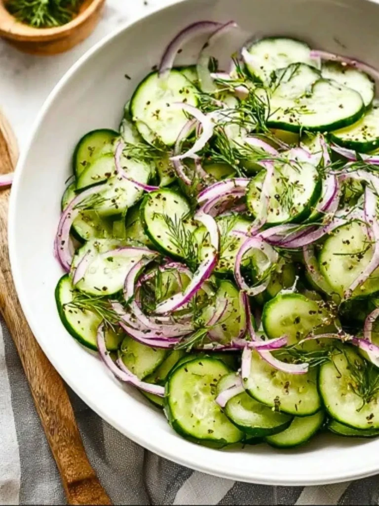Easy Cucumber Salad (1)