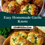 Easy Homemade Garlic Knots (2)