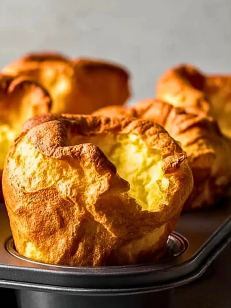 Easy Homemade Popovers in a Muffin Tin (1)