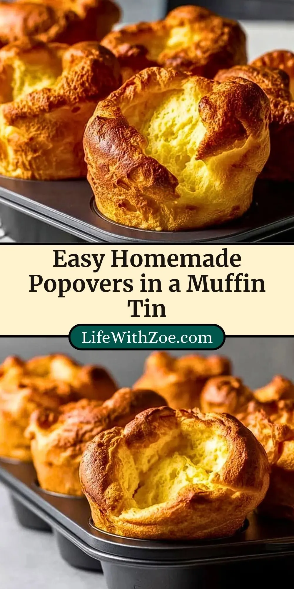 Easy Homemade Popovers in a Muffin Tin (3)