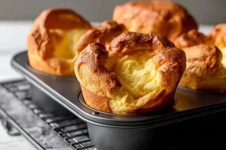 Easy Homemade Popovers in a Muffin Tin