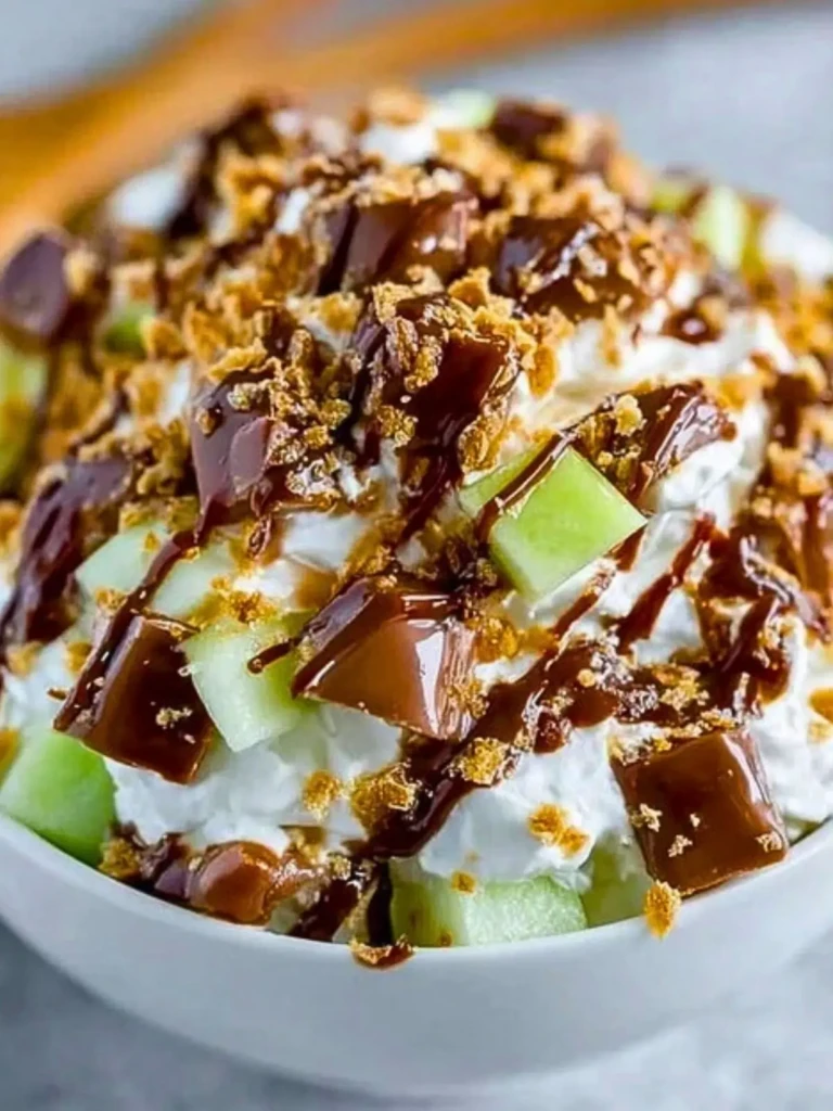 Easy Snicker Apple Salad (1)