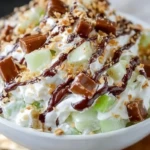 Easy Snicker Apple Salad