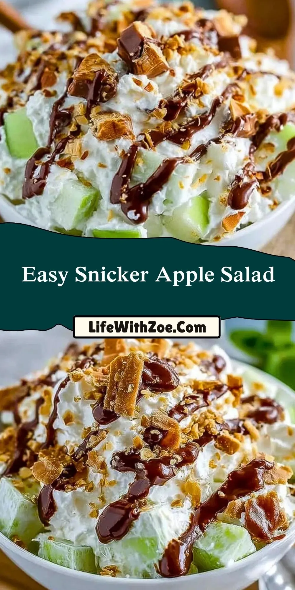 Easy Snicker Apple Salad (2)