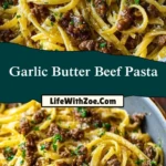 Garlic Butter Beef Pasta (2)