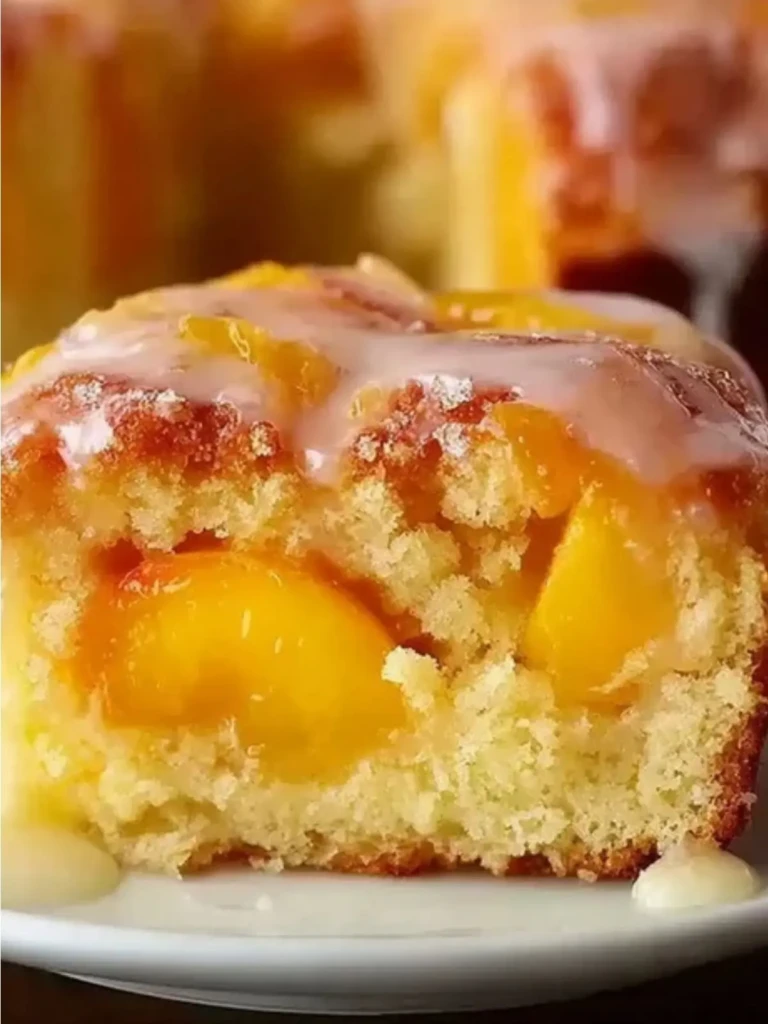 Irresistible Summer Peach Cake (1)