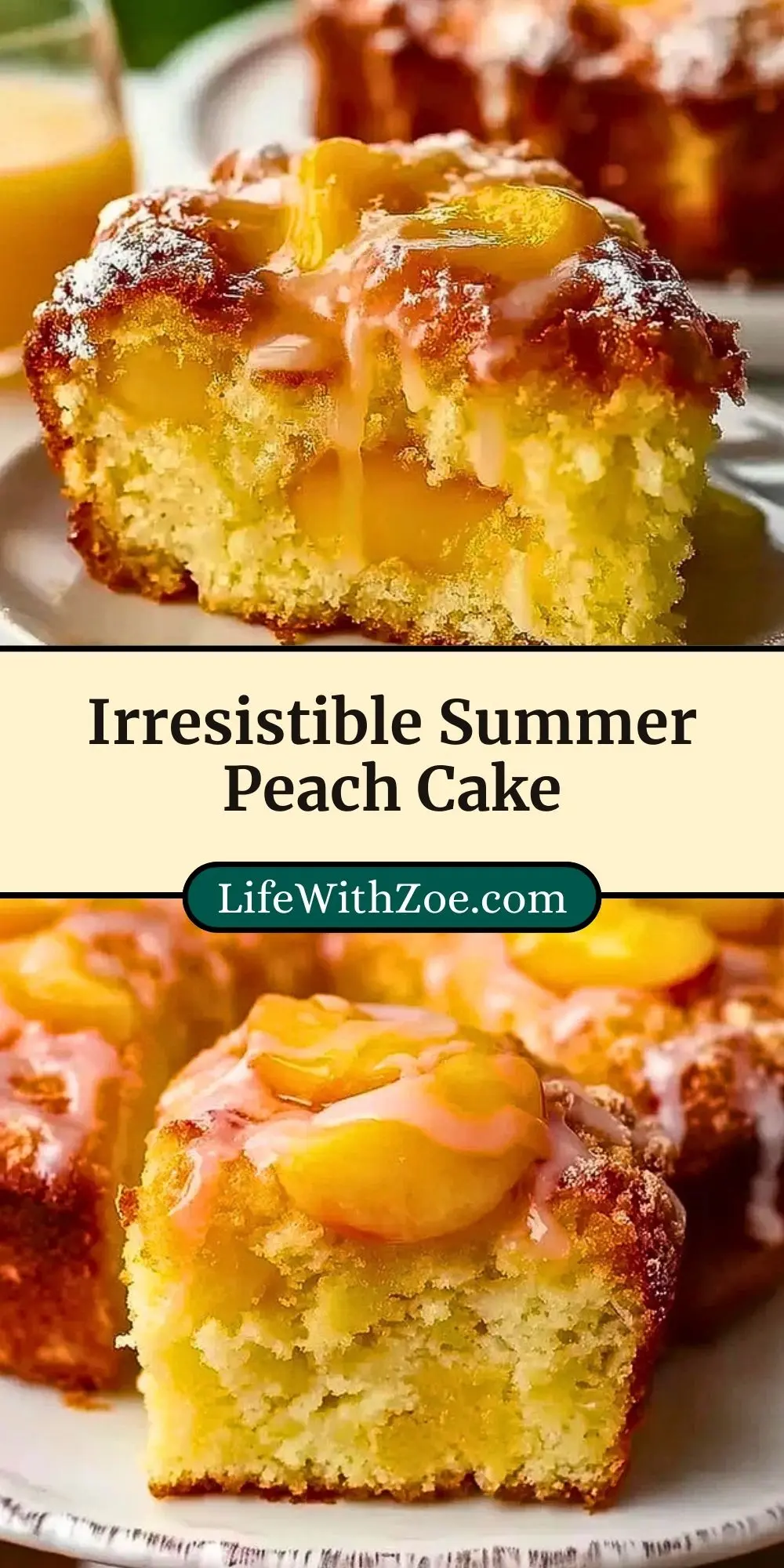 Irresistible Summer Peach Cake (3)