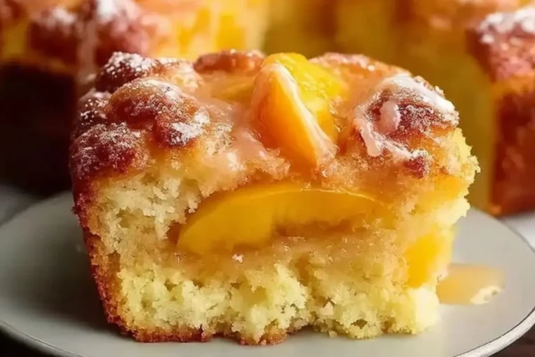 Irresistible Summer Peach Cake