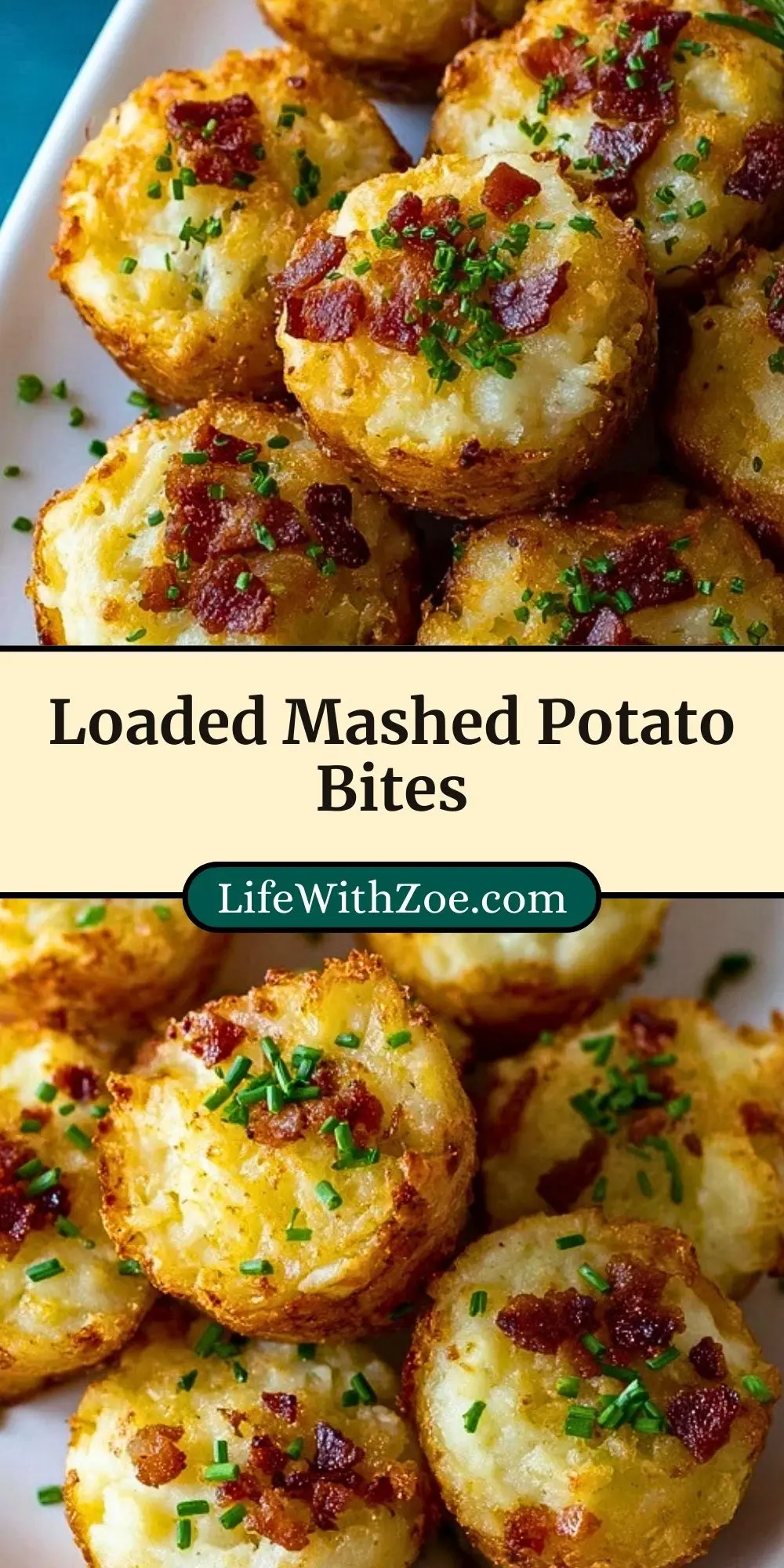 Loaded Mashed Potato Bites (3)
