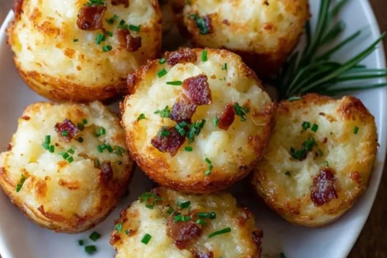 Loaded Mashed Potato Bites