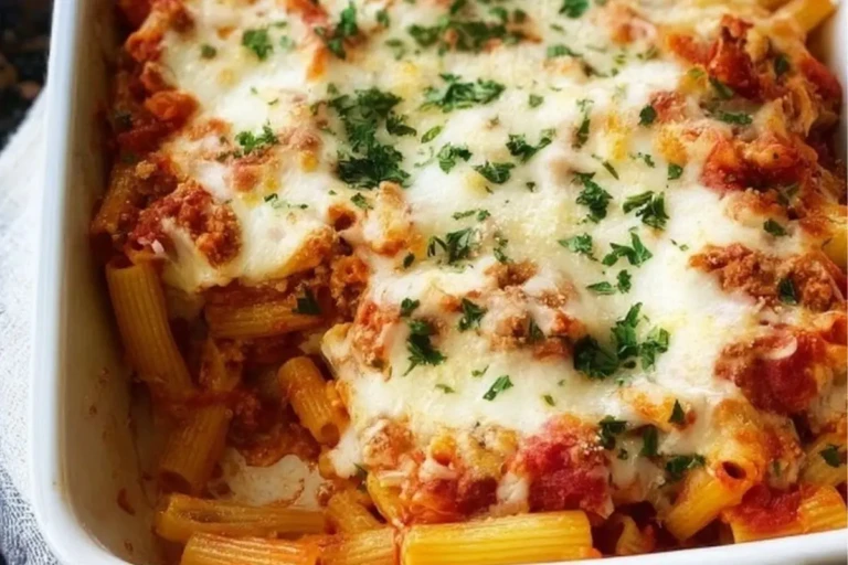 Meatless Baked Ziti