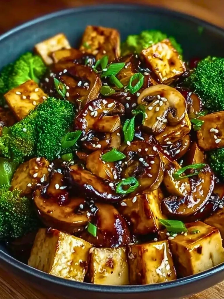 Mushroom and Tofu Stir-Fry (1)