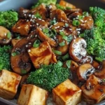 Mushroom and Tofu Stir-Fry