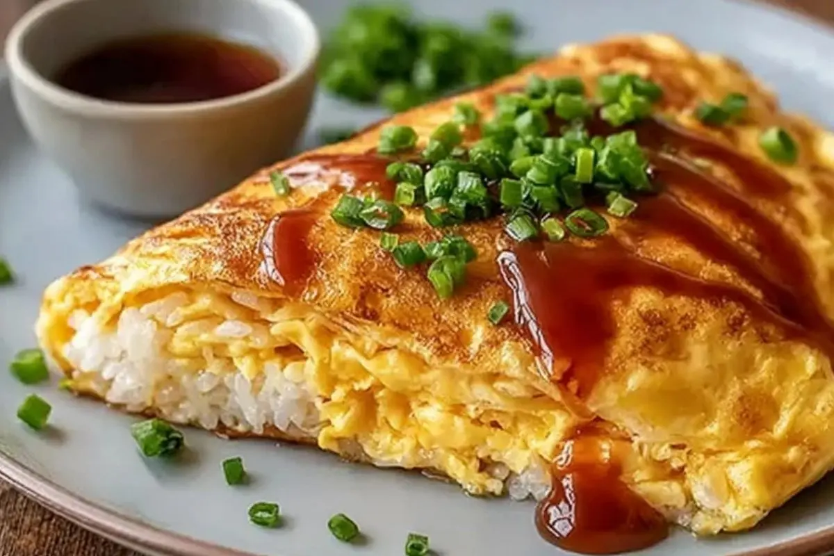 Omurice (Japanese Rice Omelet)