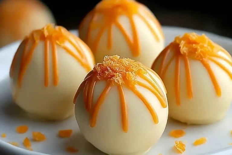 Orange Creamsicle Truffles