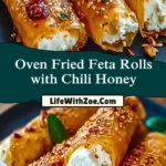 Oven Fried Feta Rolls with Chili Honey (2)