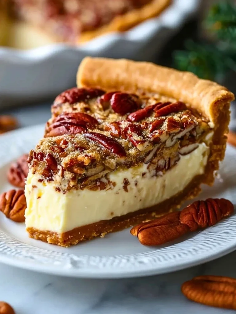 Pecan Cheesecake Pie (1)
