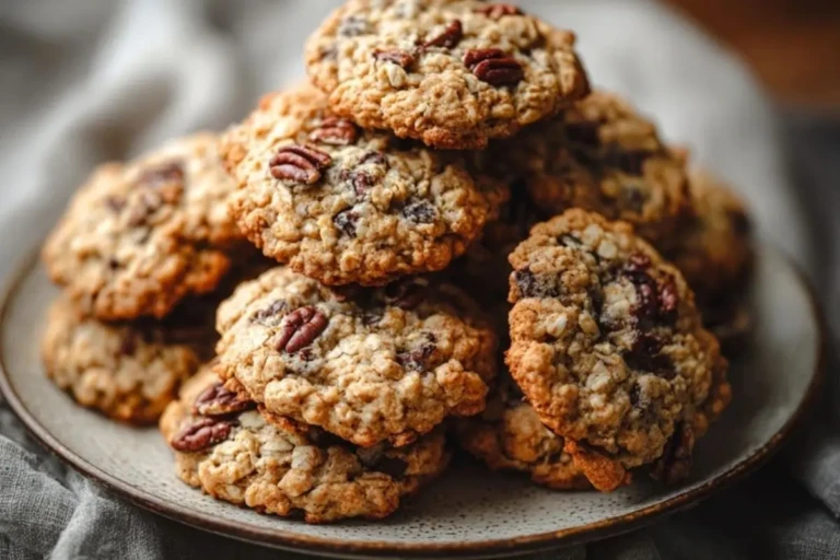Pecan Pie Oatmeal Cookies