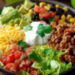 Quick and Easy Taco Bowl