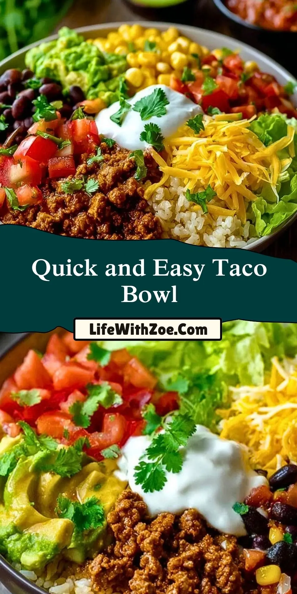 Quick and Easy Taco Bowl (2)