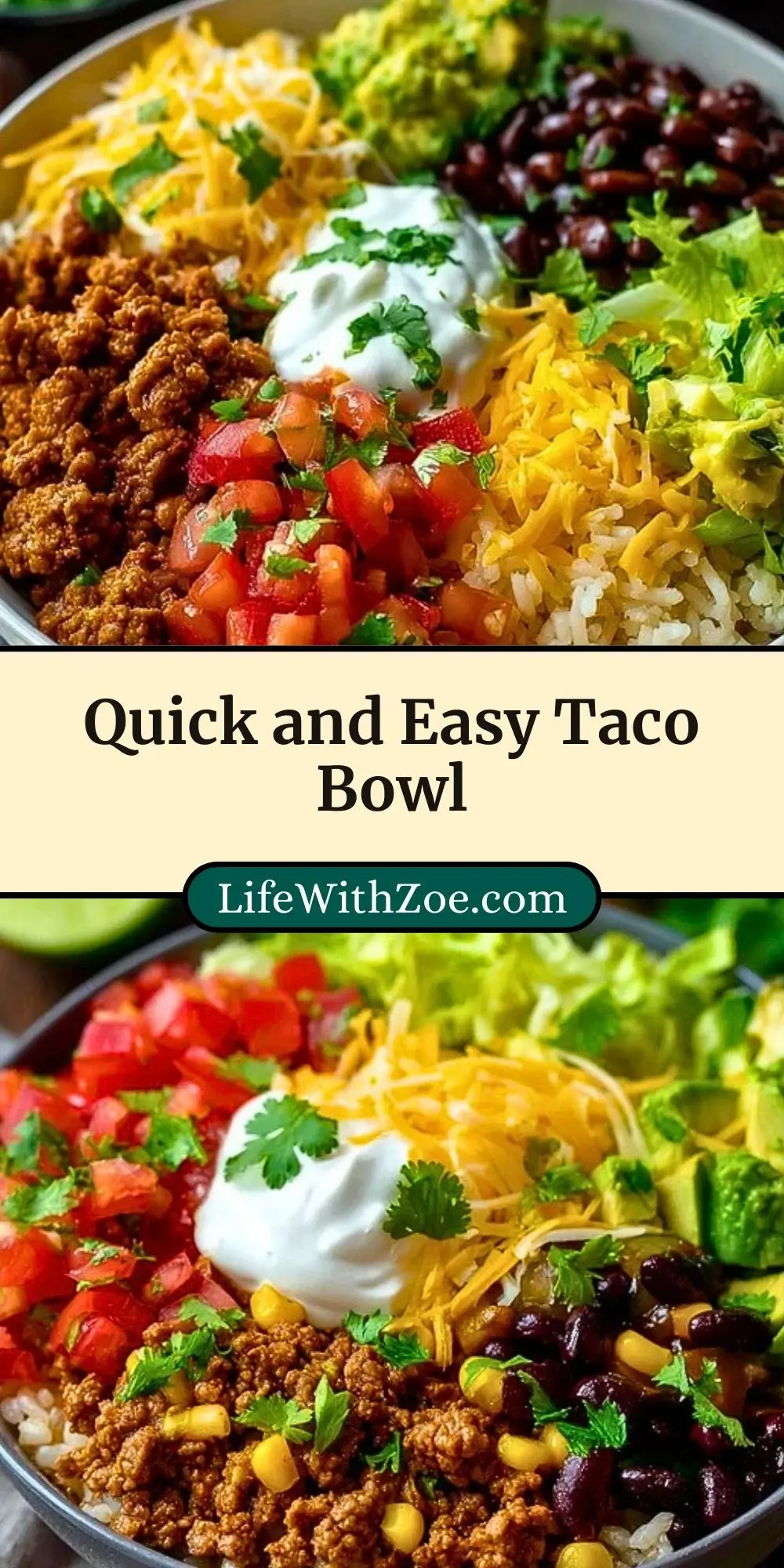Quick and Easy Taco Bowl (3)
