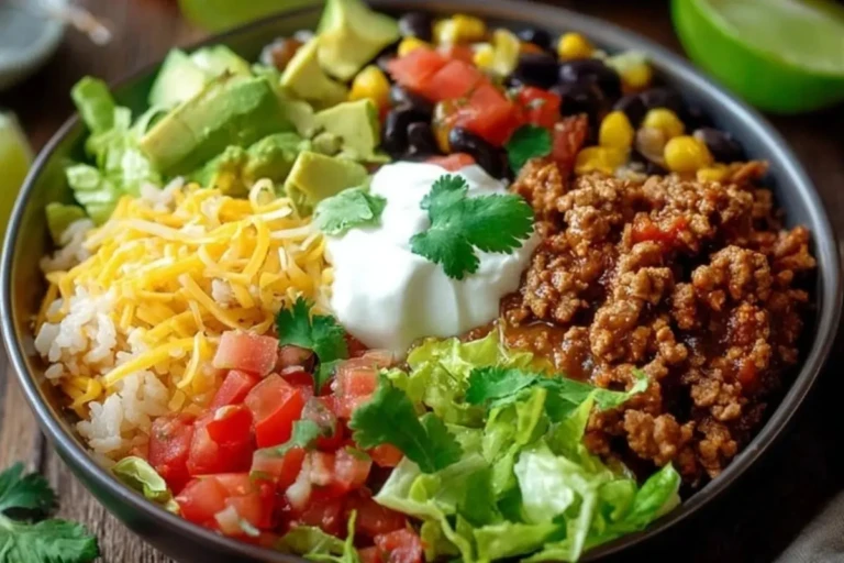 Quick and Easy Taco Bowl