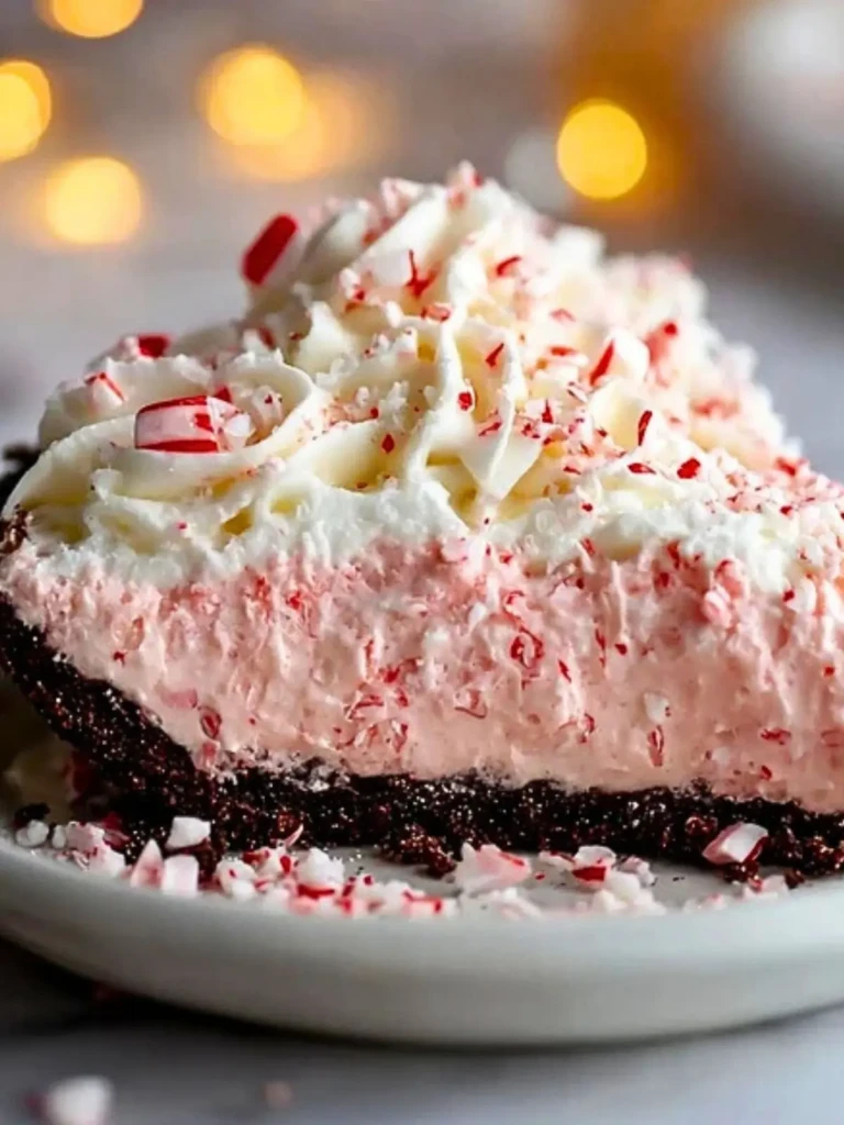 Quick Christmas Peppermint Pie (1)