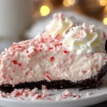 Quick Christmas Peppermint Pie
