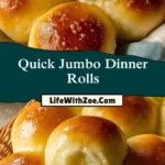 Quick Jumbo Dinner Rolls (2)