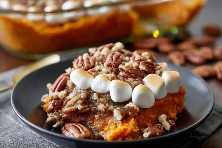 Rich Southern Sweet Potato Casserole