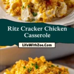 Ritz Cracker Chicken Casserole (2)
