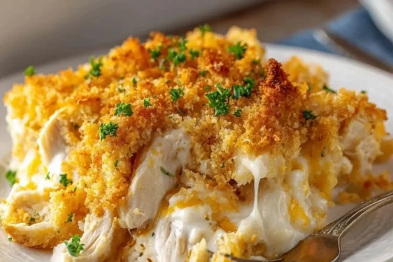 Ritz Cracker Chicken Casserole