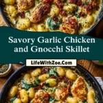 Savory Garlic Chicken and Gnocchi Skillet (2)