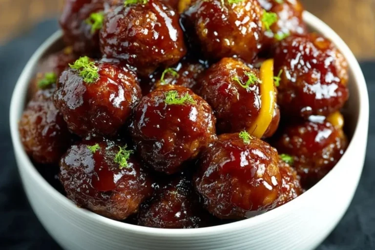 Slow Cooker Teriyaki Meatballs